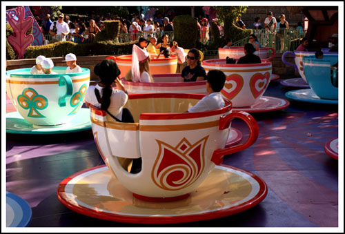 spinning in a tea cup